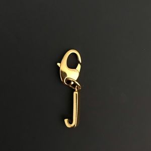 KATE SPADE “J” CHARM